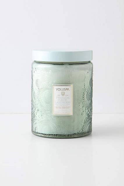 Voluspa Cut Glass Jar Candle