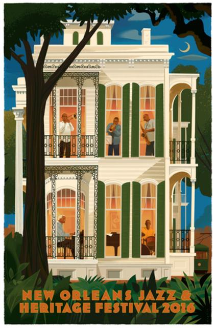 Jazz Fest 2016 Poster