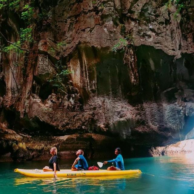 Kayaking Sea Caves in Thailand