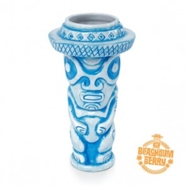 Bora Bora Bum Mug (blue)