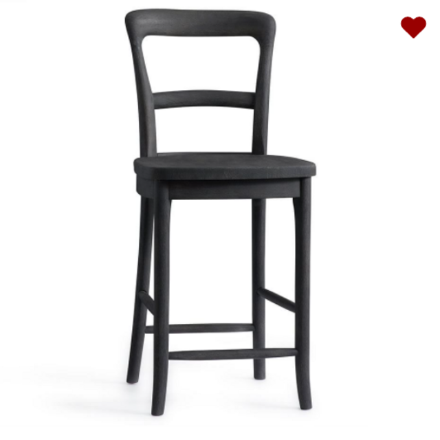 Cline Counter Stool, Charcoal