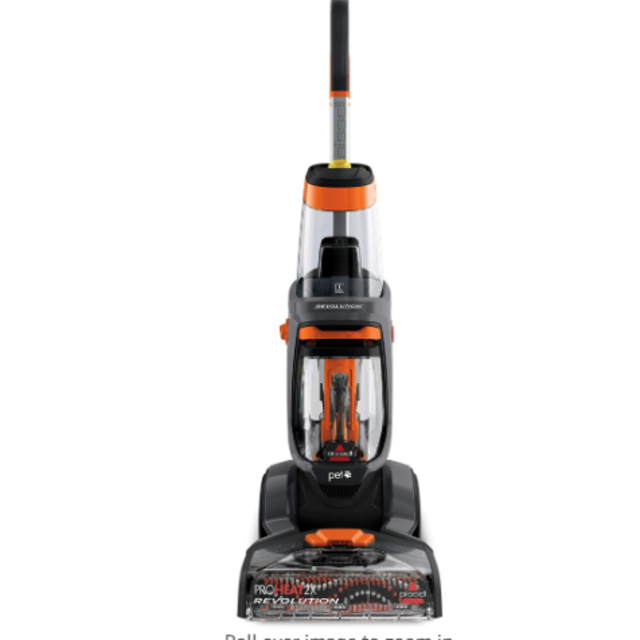 Bissel Pro Heat Upright Pet Full Size Revolution Steam Cleaner