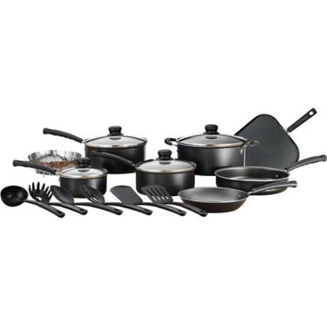 Mainstays 18-Piece Nonstick Cookware Set