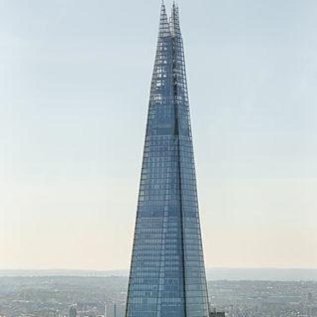 Visting of The Shard in London