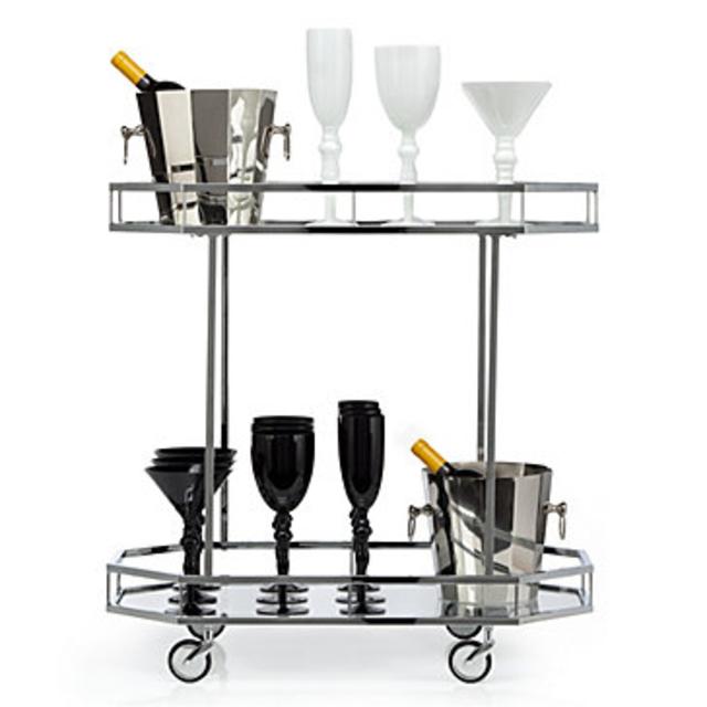 Metropolitan Bar Cart | Pool Table | Game Room | Inspiration | Z Gallerie