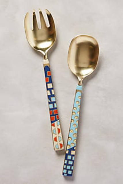 Tiled Squares Serving Set