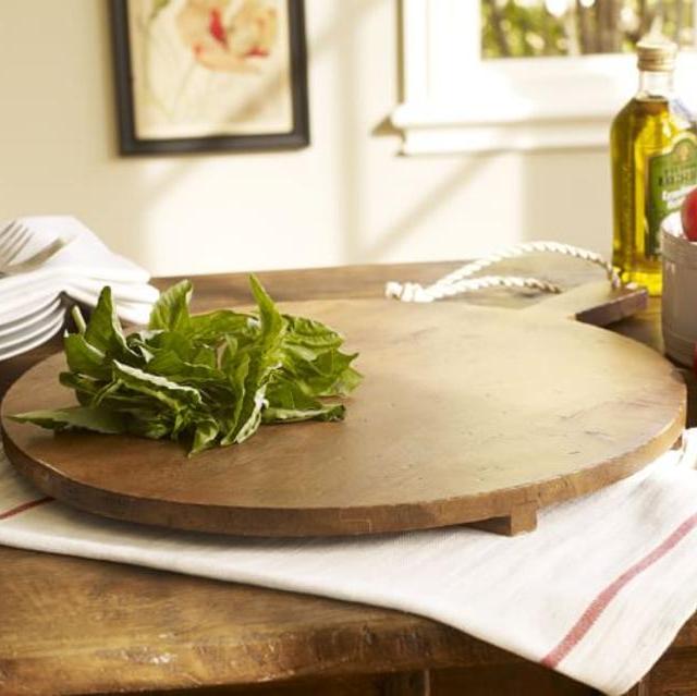 Vintage Wood Pizza Paddle Board