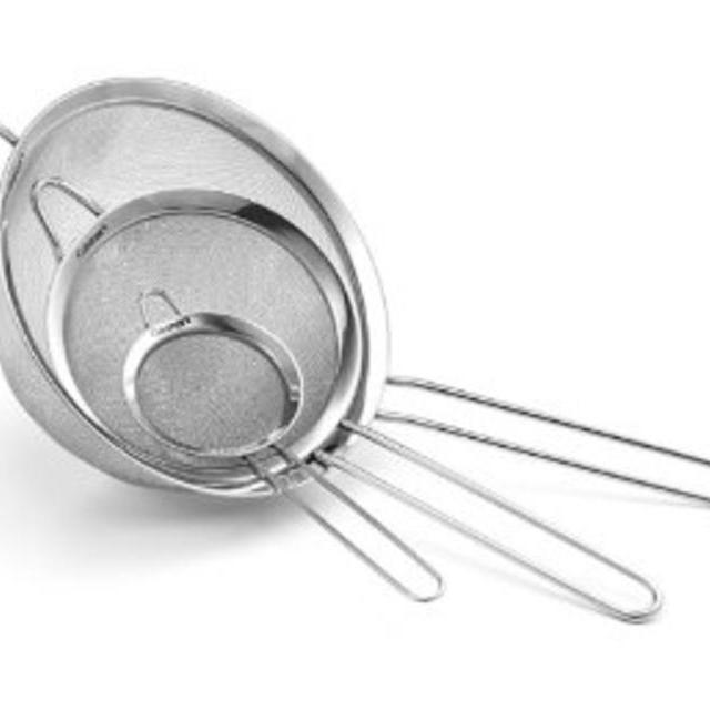 Cuisinart Set of 3 Fine Mesh Stainless Steel Strainers