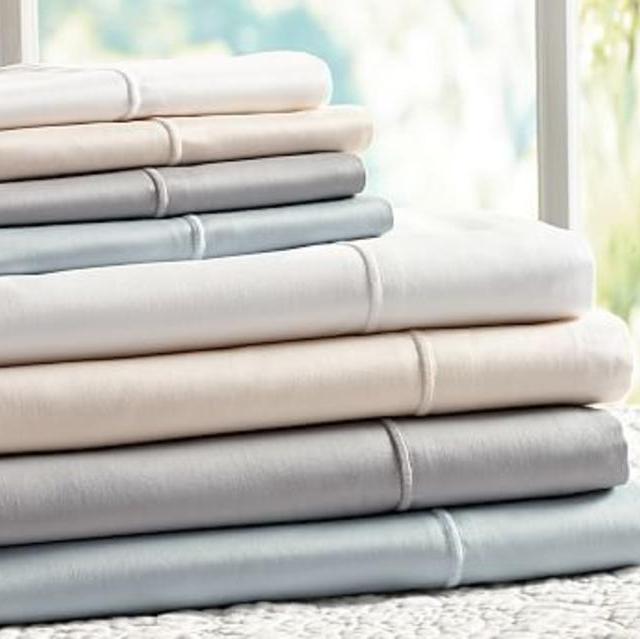 PB Organic 350-Thread-Count Sateen Sheet Set (king)