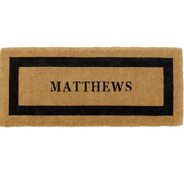 Personalized Doormat- Doyles