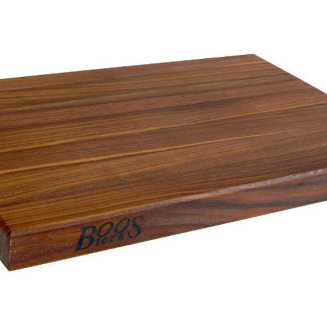 John Boos Walnut Cutting Boards w/ Hand Grips - 3 Sizes, All Reversible
