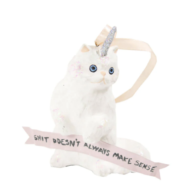 Kitten Unicorn Ornament