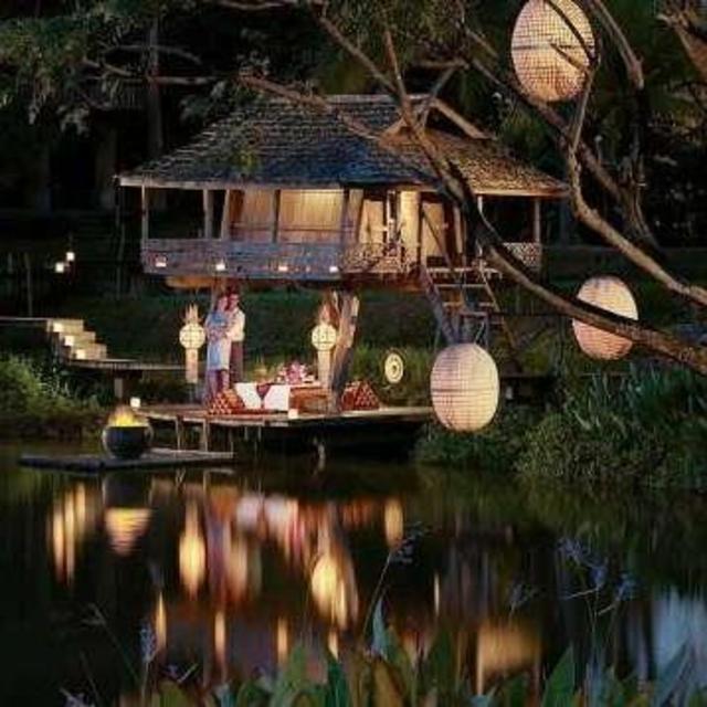 Private Dinner at the Rice Barn at the Four Seasons Chiang Mai