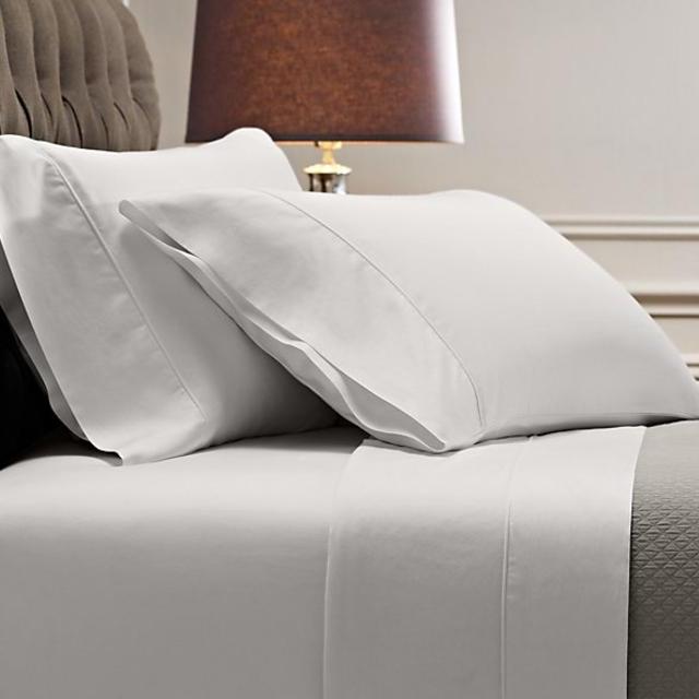 White - King - Italian Vintage-Washed 600 Sateen Sheet Set