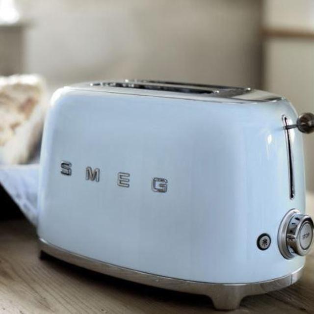Smeg 2-Slice Toaster, Blue