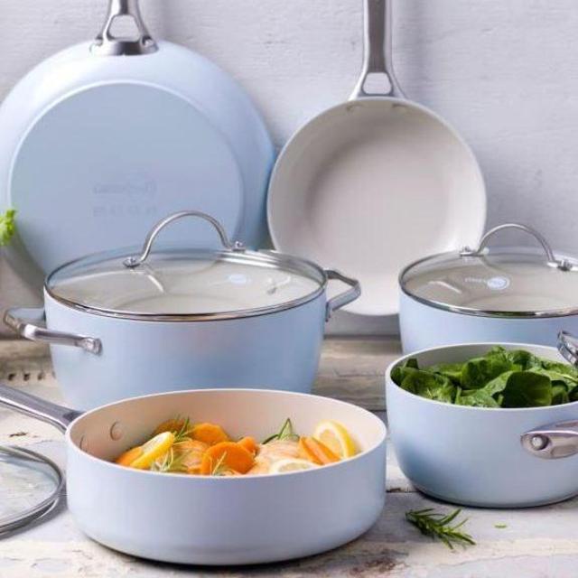 Padova 10-Piece Ceramic Cookware Set