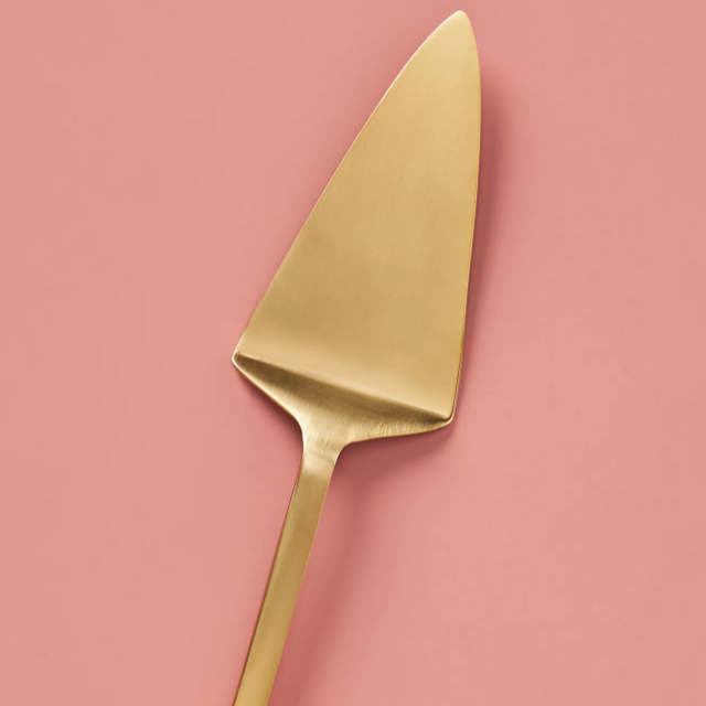 Gold Cake Knife