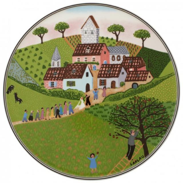 Charm & Breakfast Design Naif Cake Plate 11 3/4 in