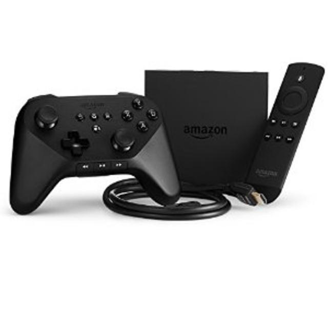 Amazon Fire TV Gamers Bundle with Fire Game Controller, HDMI cable, and Two Free Games (Game of Life and Sev Zero)