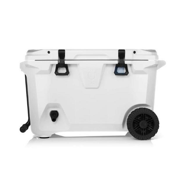 BrüTank 55-Quart Rolling Cooler | White (PRE-ORDER, SHIPS IN 4-6 WEEKS)