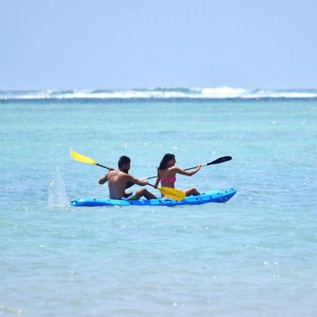 Kayaking in the Indian Ocean