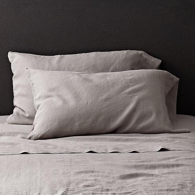 Stonewashed Belgian Linen Pillowcases (Set of 2)