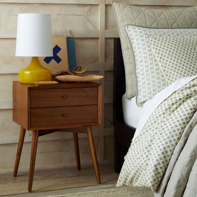 Mid-Century Nightstand - Acorn