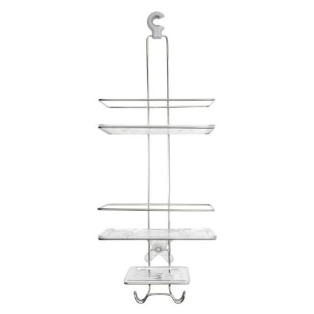 OXO Good Grips Stainless Steel 3-Tier Shower Caddy 2.0