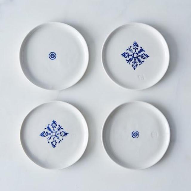 Porcelain Dessert Plates (Set of 4)