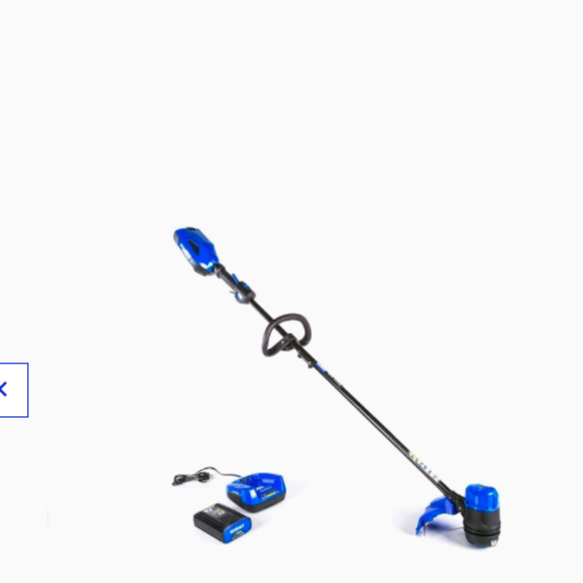 Kobalt 40-Volt Max 13-in Straight Cordless String Trimmer with Edger Capable (1-Battery Included)