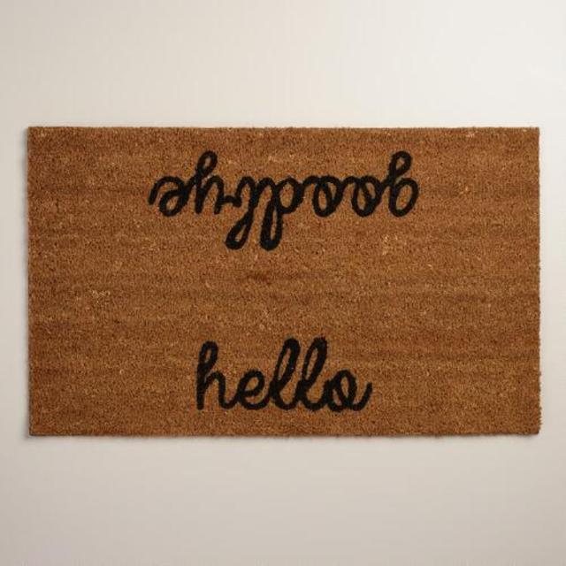 Hello and Goodbye Doormat