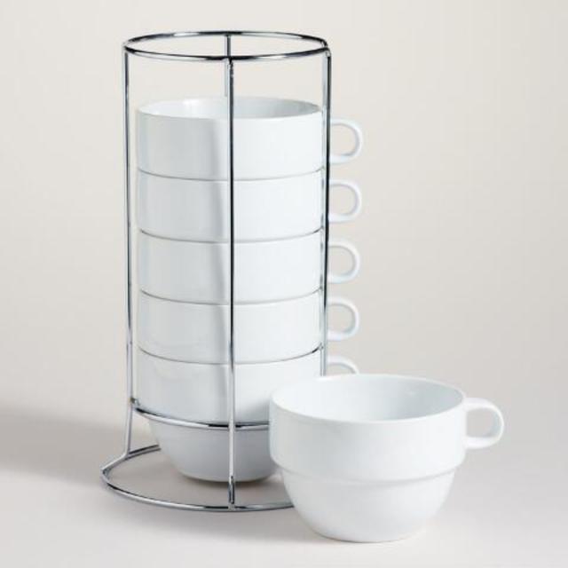 Stacking Jumbo Mugs Sets of 6