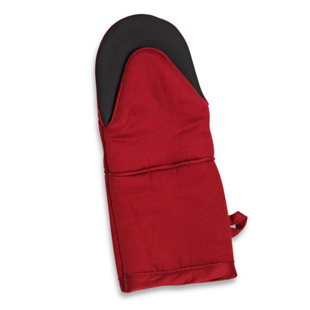 Kitchensmart® Solid Oven Mitt- Ming Red