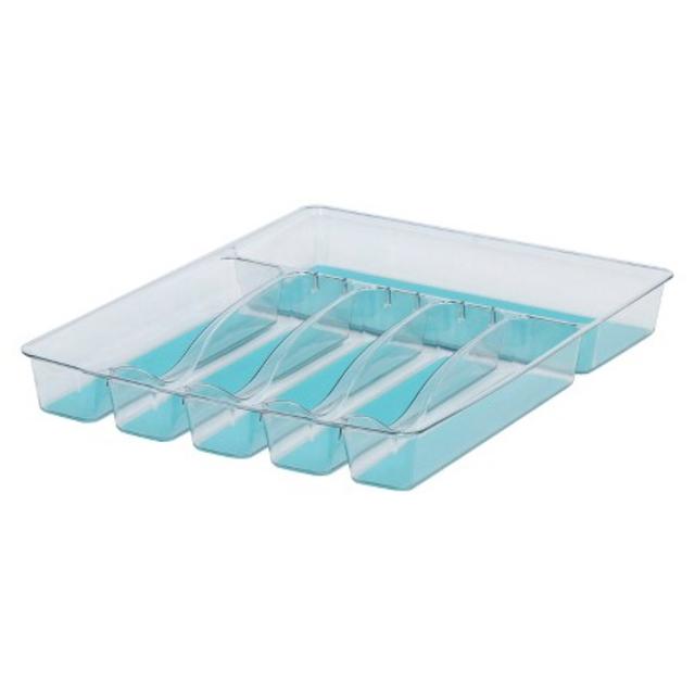 6-Slot Flatware Organizer Clear - Room Essentials™