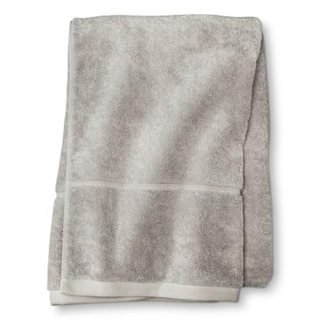Threshold™ Botanic Fiber Bath Sheet - Silver Foil