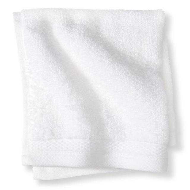 Egyptian Cotton Washcloth - True White - Fieldcrest™