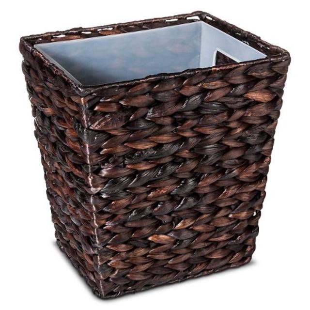 Wastebasket Dark Weave - Threshold™