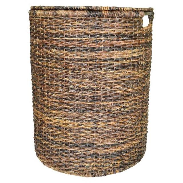 Wicker Hamper - Dark Global Brown - Threshold™