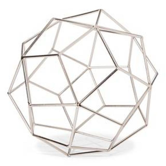 Threshold™ Metal Wire Decorative Figurine Large Silver