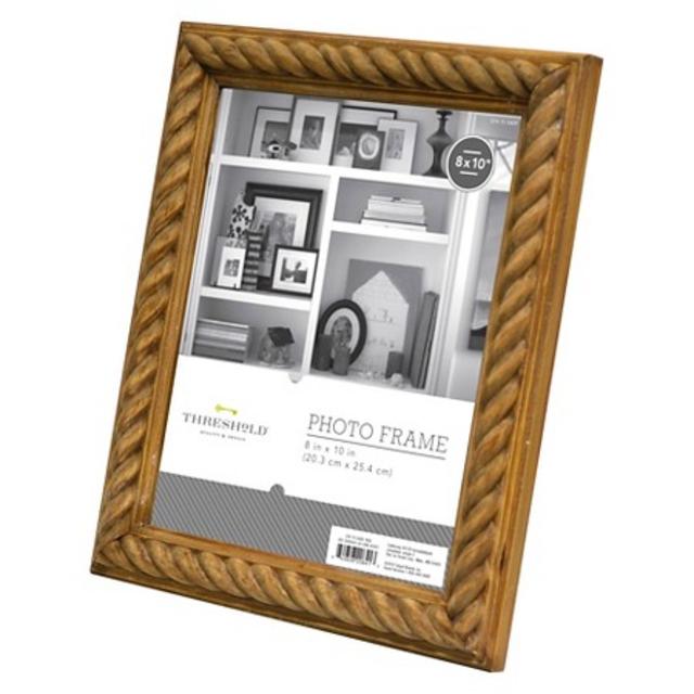 8"x10" Craved Wood Frame - Threshold™