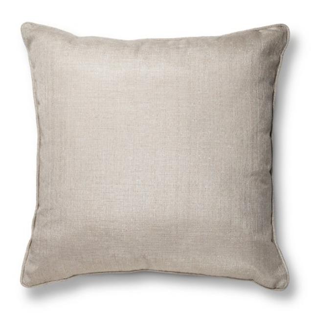 Oversized Metallic Throw Pillow - – Threshold™