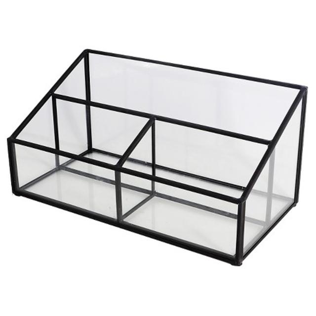 3 Section Cosmetic Organization System Antique Pewter Threshold™