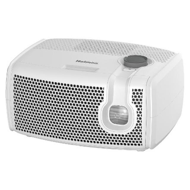 Holmes Maximum Dust Removal with Visipure filter Viewing Window Air Purifier Table  For Small Rooms (HAP9241W)