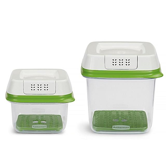 Rubbermaid® FreshWorks™ 2-Piece Produce Saver Set