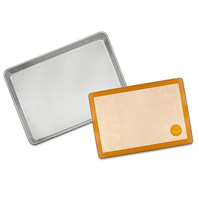 Mrs. Anderson's Baking Half-Sheet Pan & Mat 2-Piece Set