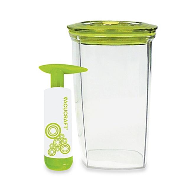 Vacucraft® Juice Saver™ Vacuum Sealed 26 oz. Juice Container with Pump