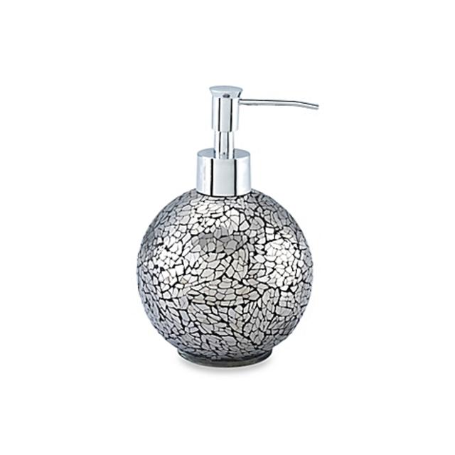 Black Crackle Lotion Dispenser