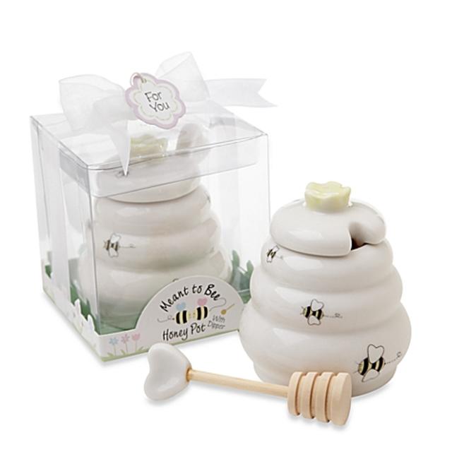 Kate Aspen® Meant to Be Honey Pot with Dipper Favor