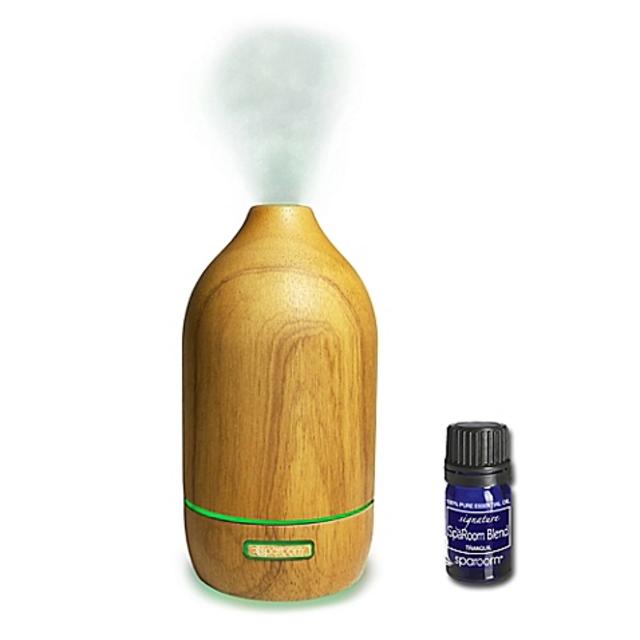 SpaRoom® Natura™ II Natural Wood Ultrasonic Diffuser - In Store Only