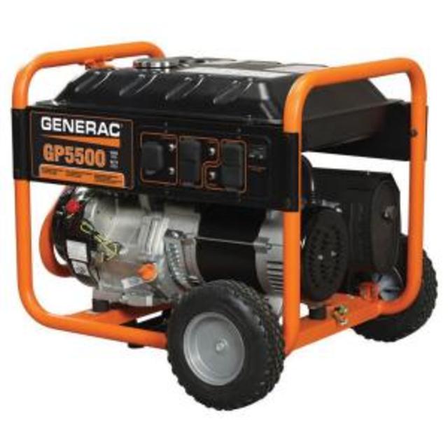 5,500-Watt Gasoline Powered Portable Generator